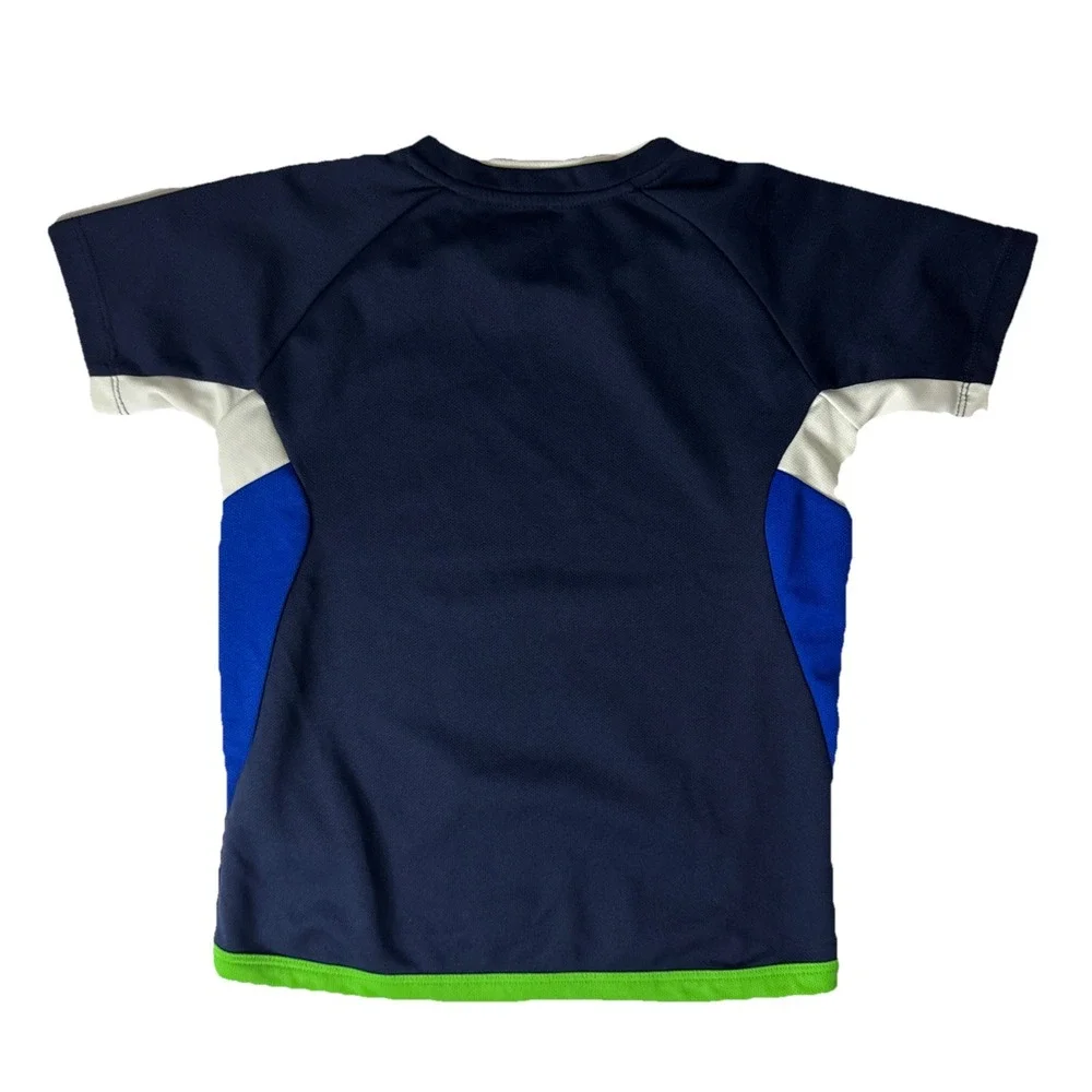 Polo Ralph Lauren‎ Boys Performance Big Pony Logo Short Sleeve Shirt Navy Size 6